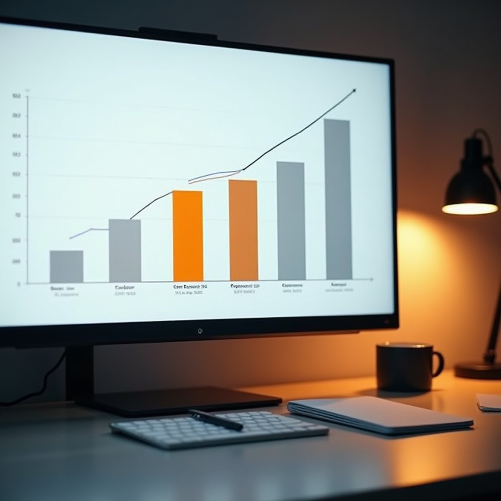 Infografic curat de business cu ierarhie clară și un singur accent de culoare